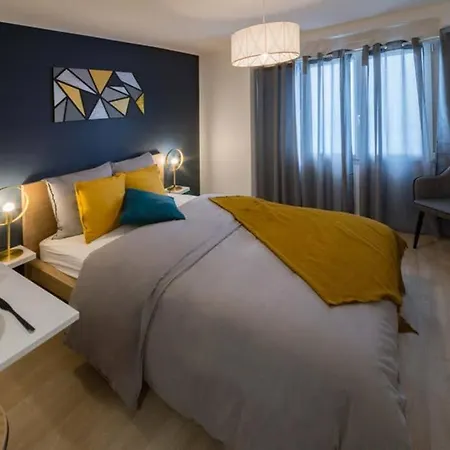 Apartmán Cosy - Parking - Wifi - Buanderie - Jardin